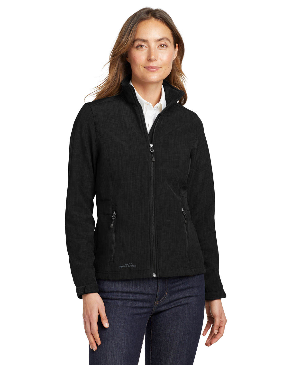 Eddie Bauer EB533 Women's Shaded Crosshatch Soft Shell Jacket