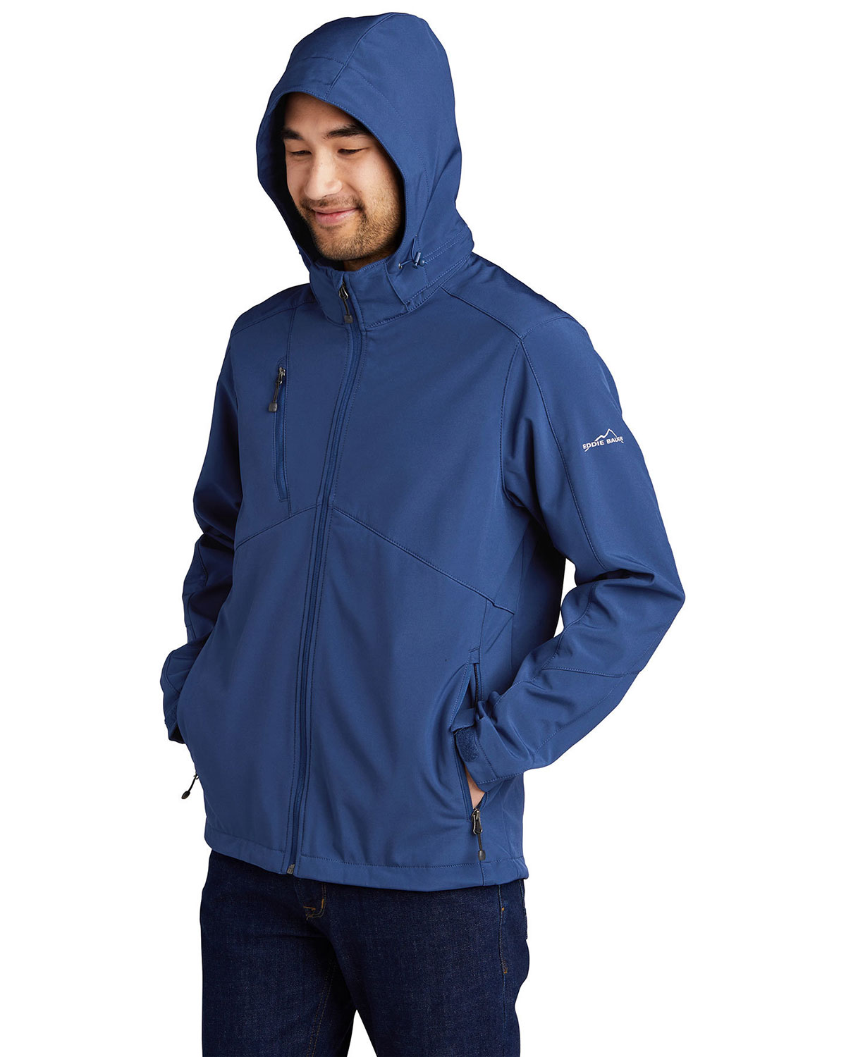 Eddie Bauer EB536 Hooded Soft Shell Parka view 3