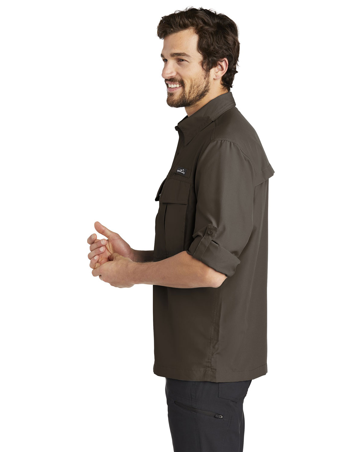 Eddie Bauer EB600 Long Sleeve Performance Fishing Shirt view 3
