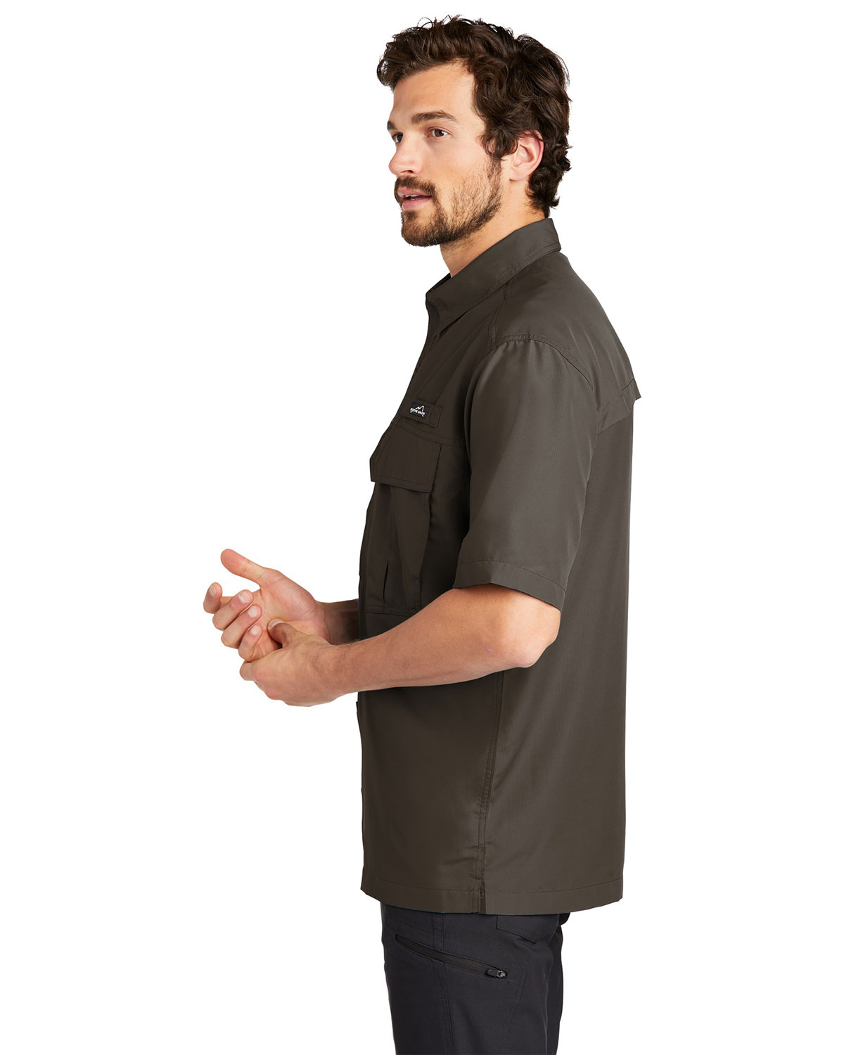 Eddie Bauer EB602 Short Sleeve Performance Fishing Shirt view 3
