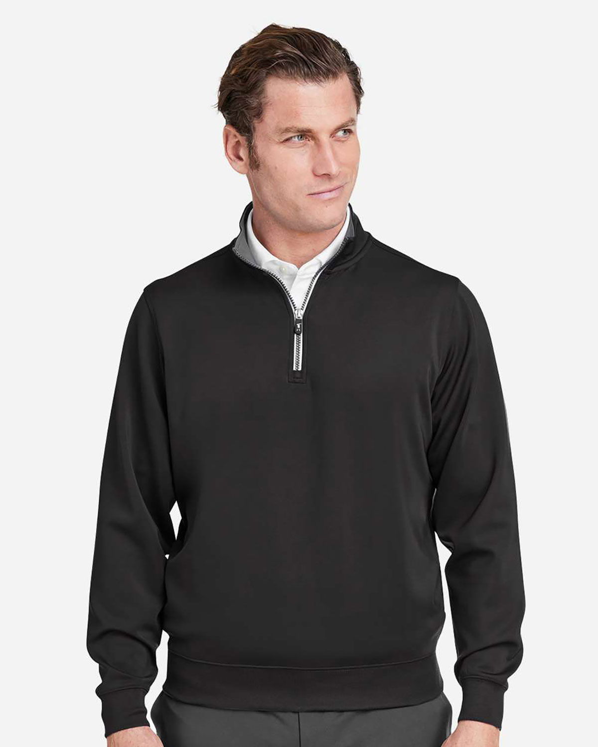 Fairway & Greene C11512 Men's Caves Tech Quarter-Zip Pullover