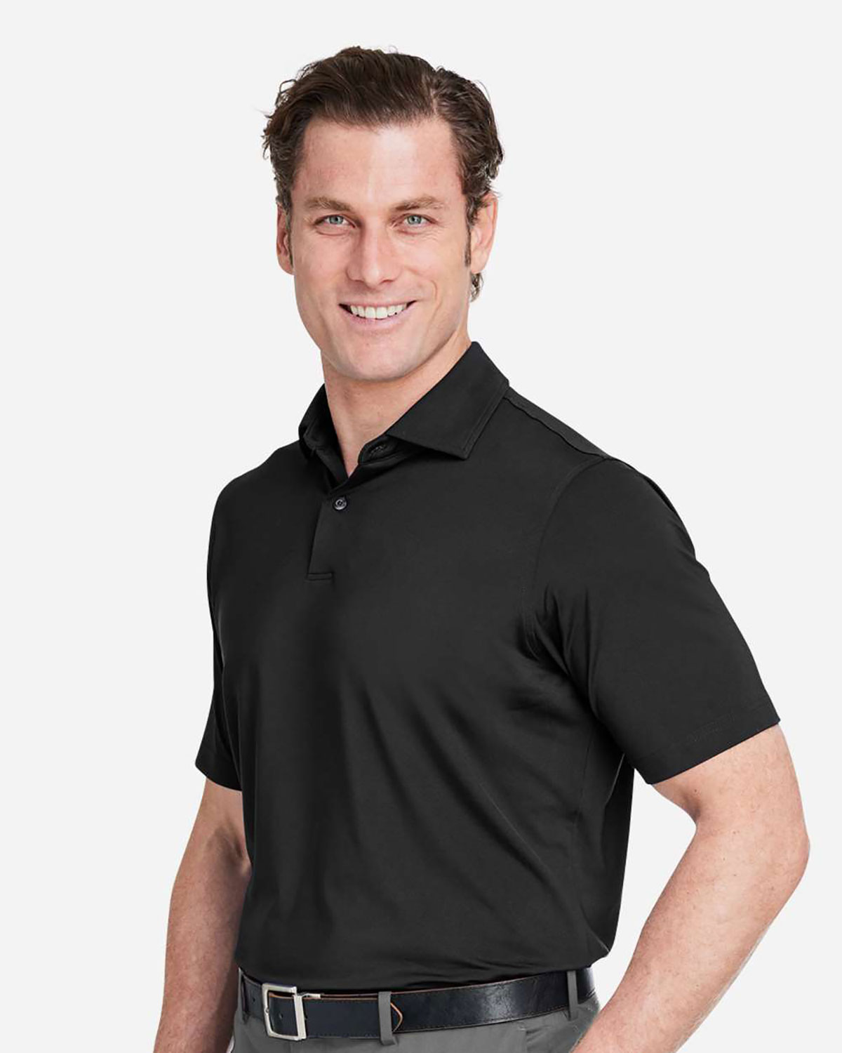 Fairway & Greene F31534 Men's USA Made Tournament Solid Tech Polo view 3