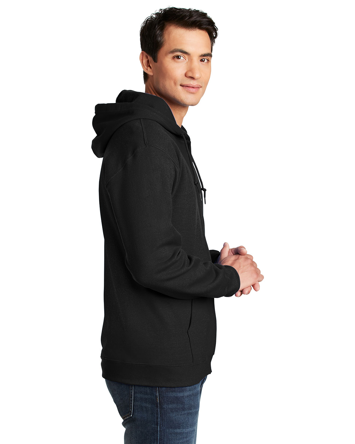 Gildan 18600B Youth Heavy Blend Full-Zip Hooded Sweatshirt view 3