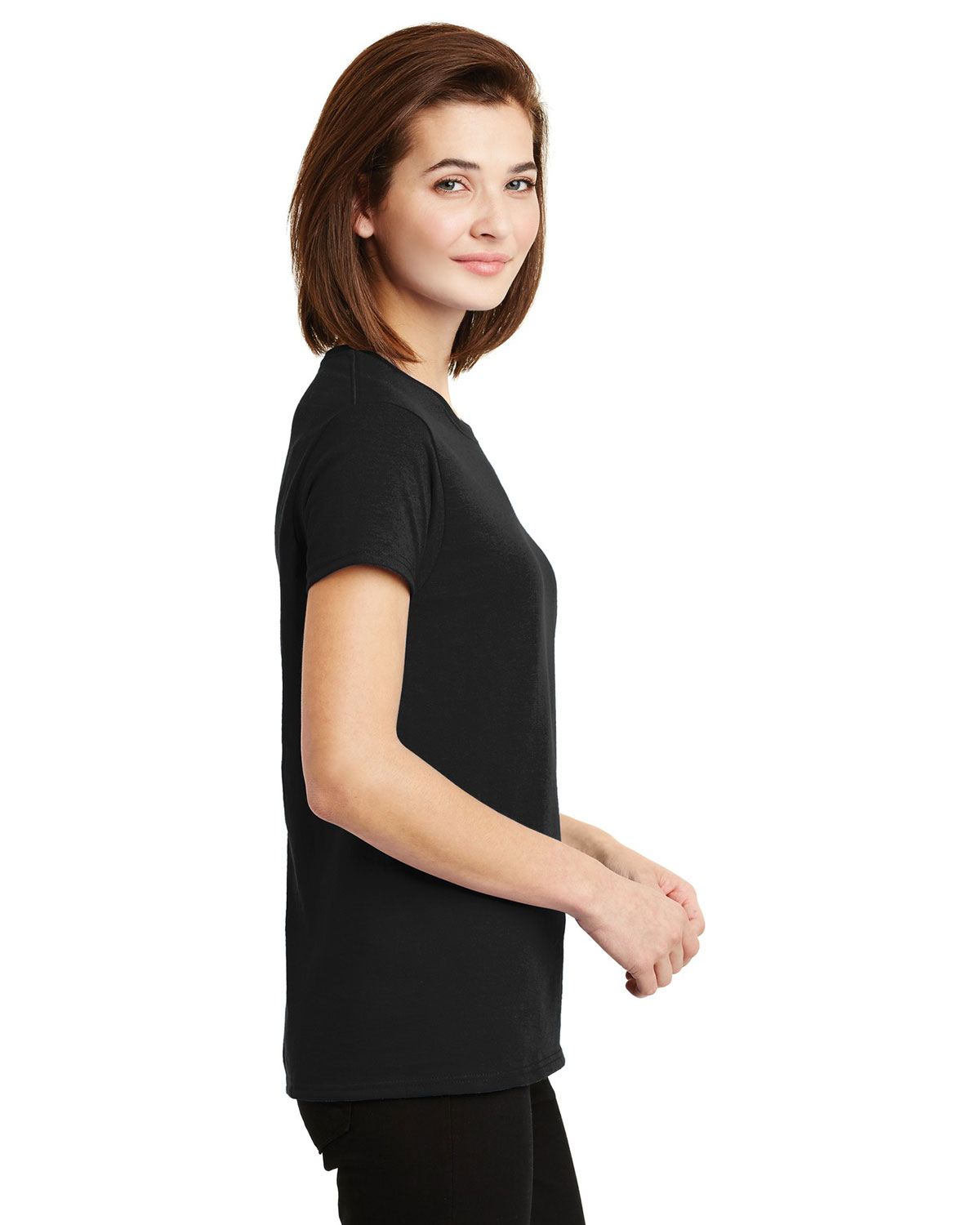 Gildan 2000L Women's Ultra Cotton 100% US Cotton T-Shirt view 3