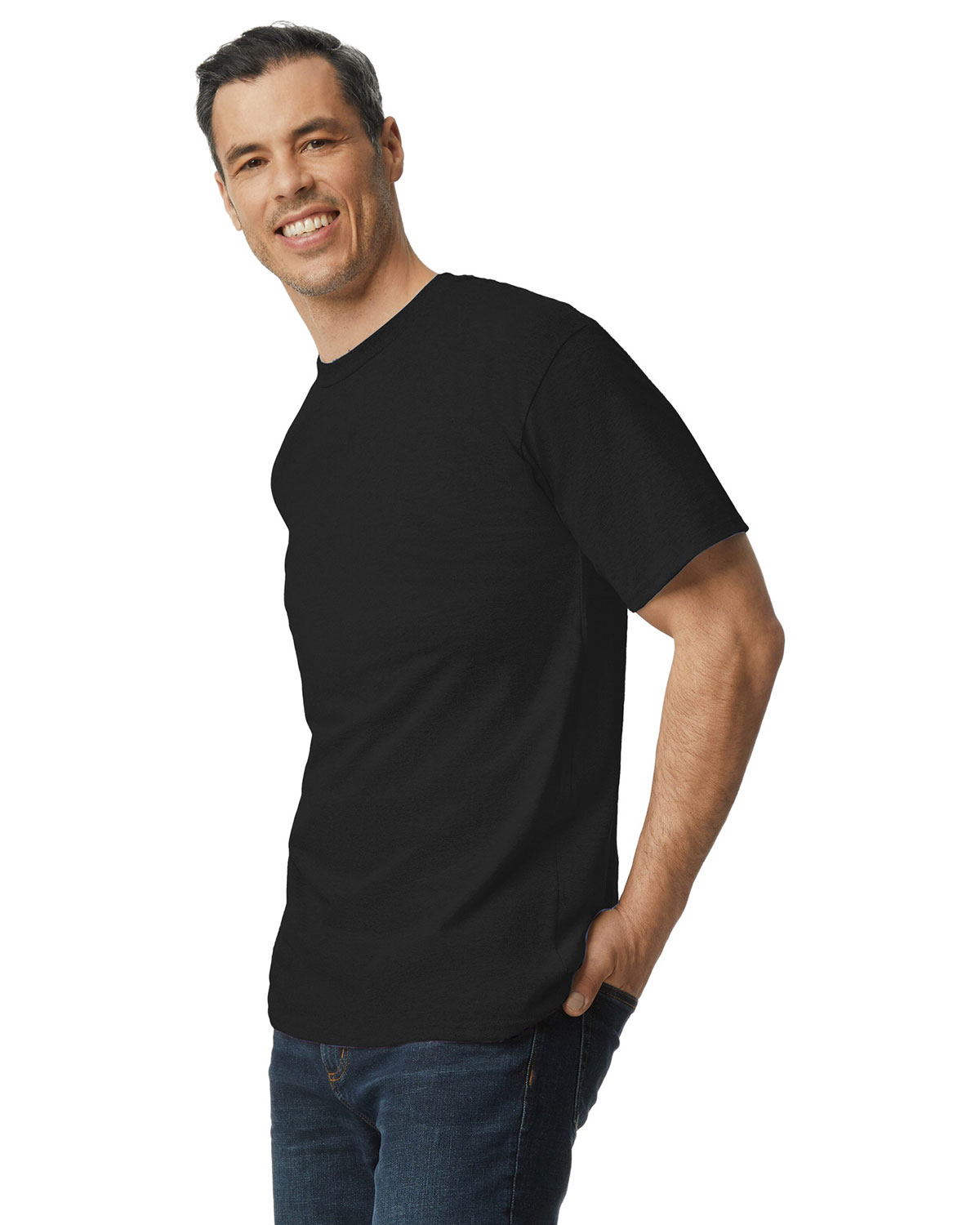 Gildan 2000T Tall 100% US Cotton T-Shirt view 3