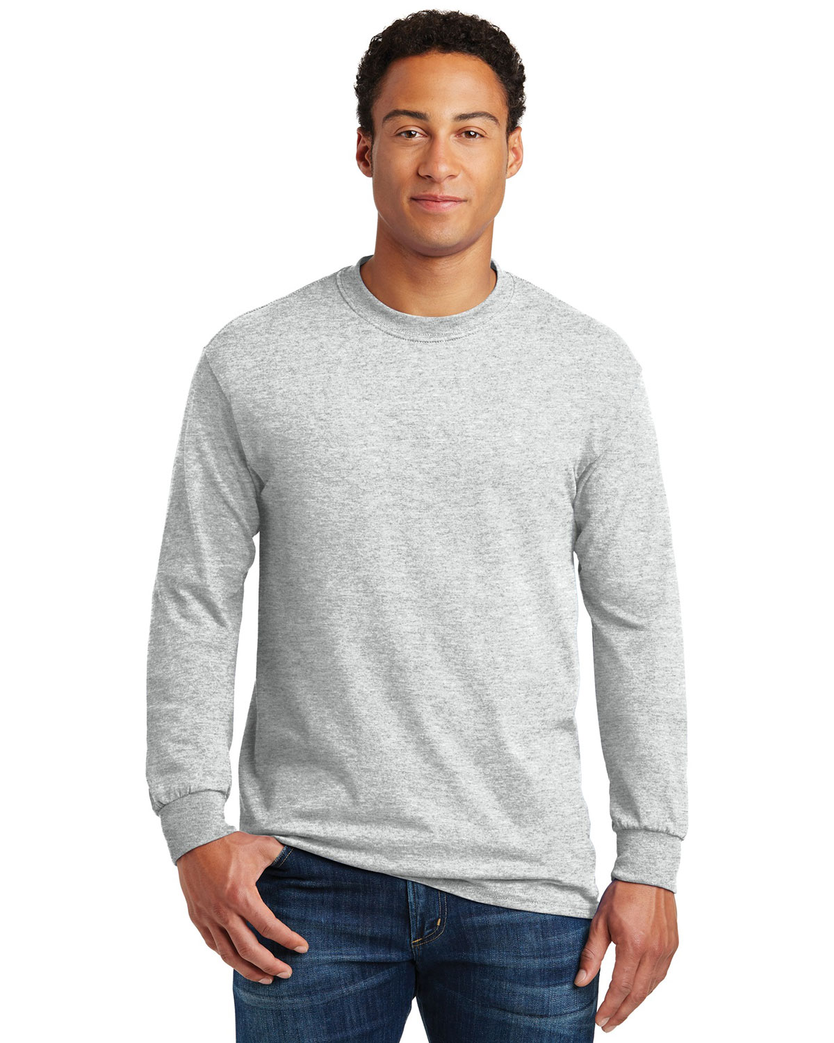Gildan 5400 Heavy Cotton 100% Cotton Long Sleeve T-Shirt