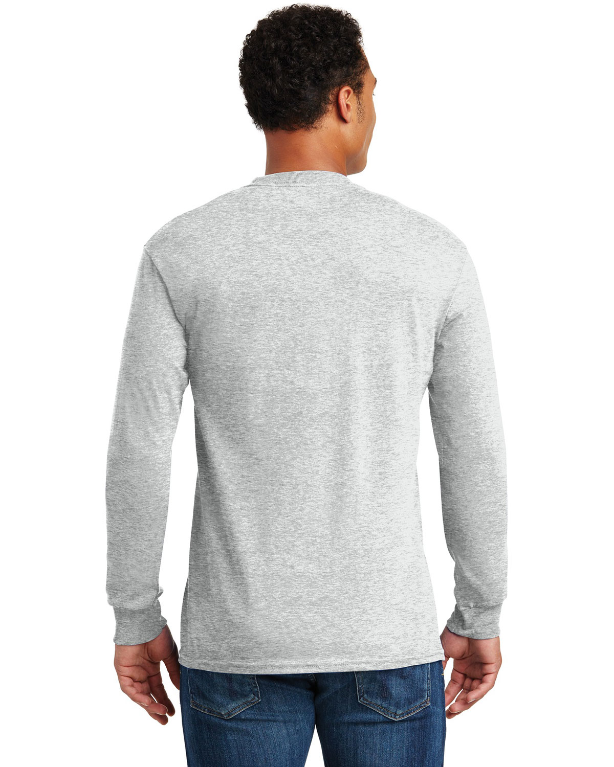 Gildan 5400 Heavy Cotton 100% Cotton Long Sleeve T-Shirt view 2
