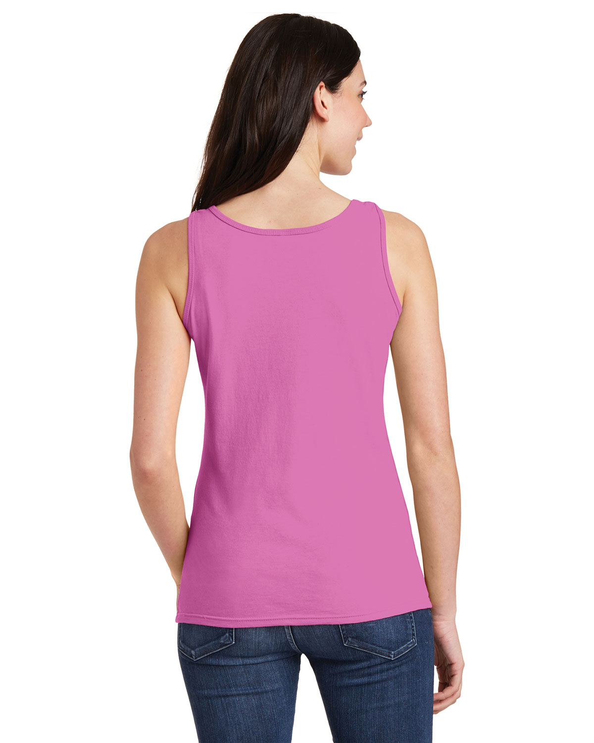 Gildan 64200L Softstyle Junior Fit Tank Top view 2