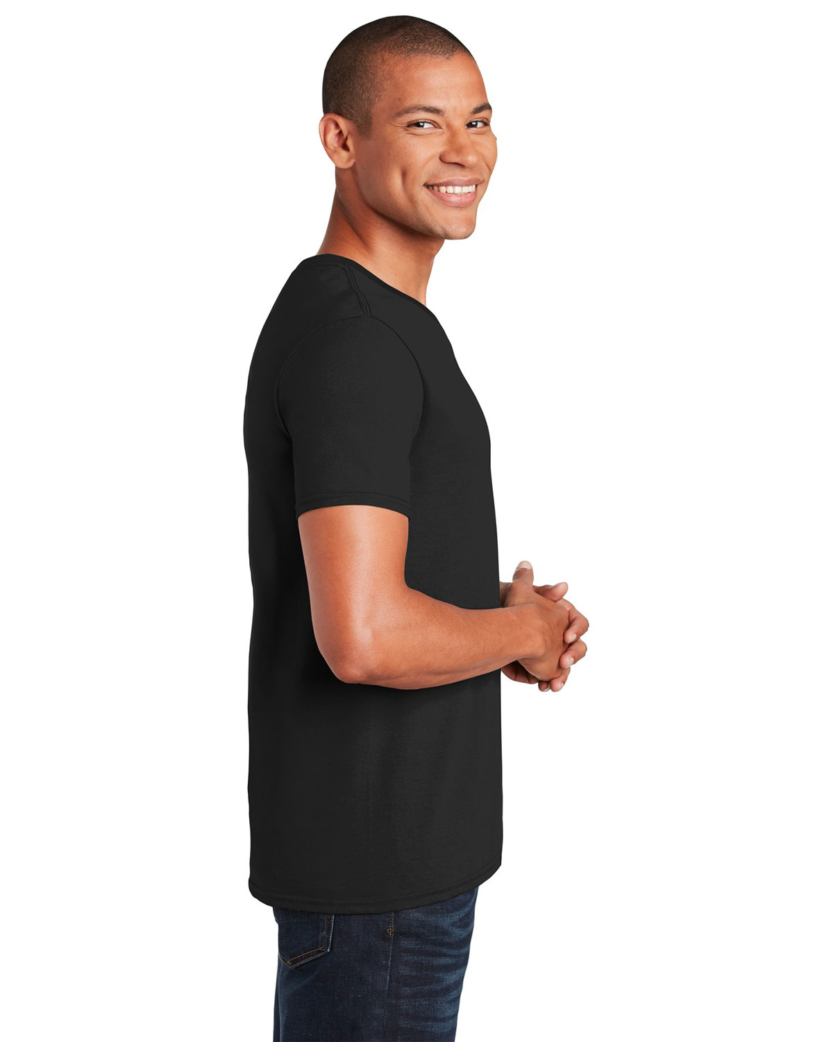 Gildan 64V00 Softstyle V-Neck T-Shirt view 3