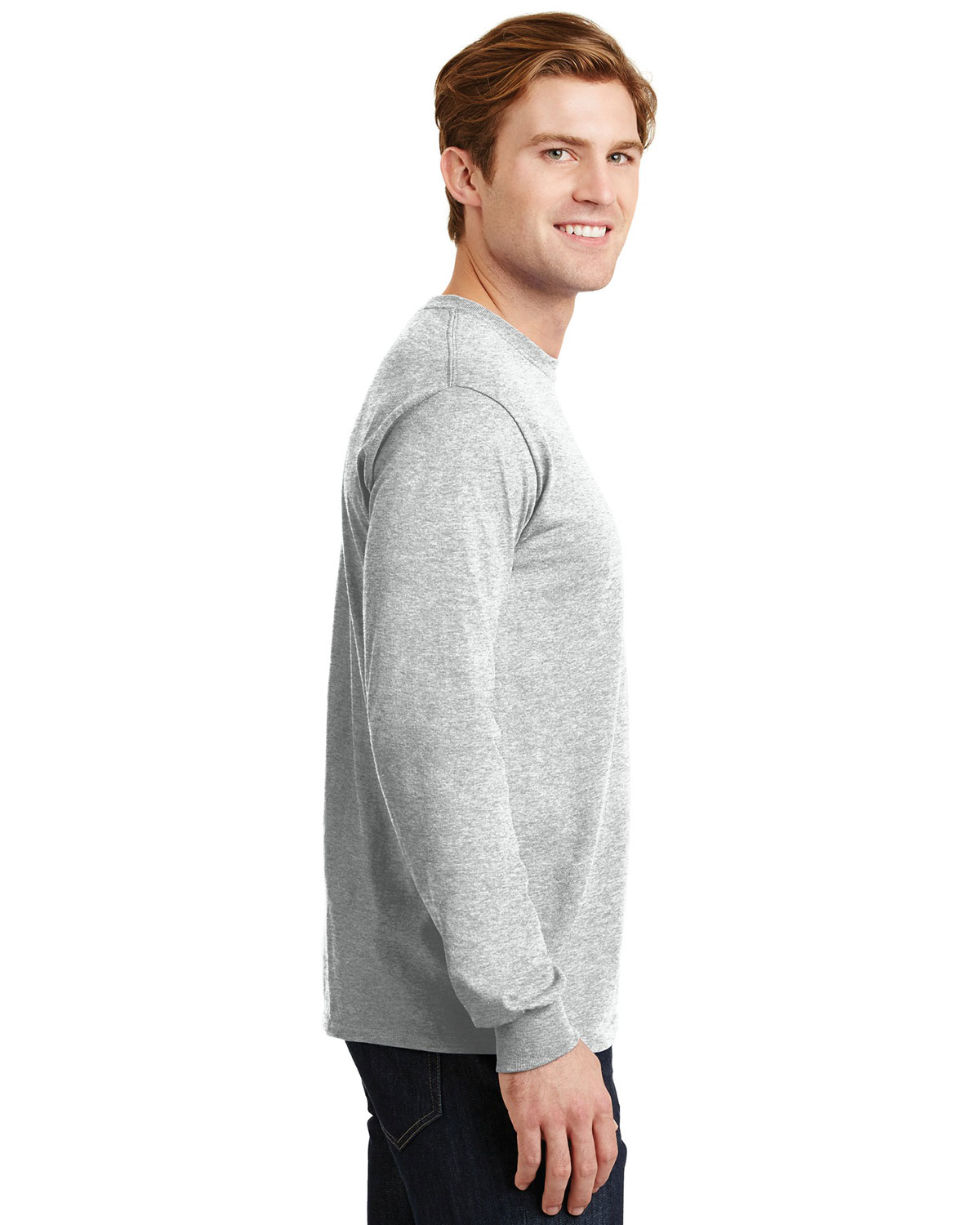 Gildan 8400 DryBlend 50 Cotton/50 Poly Long Sleeve T-Shirt view 3