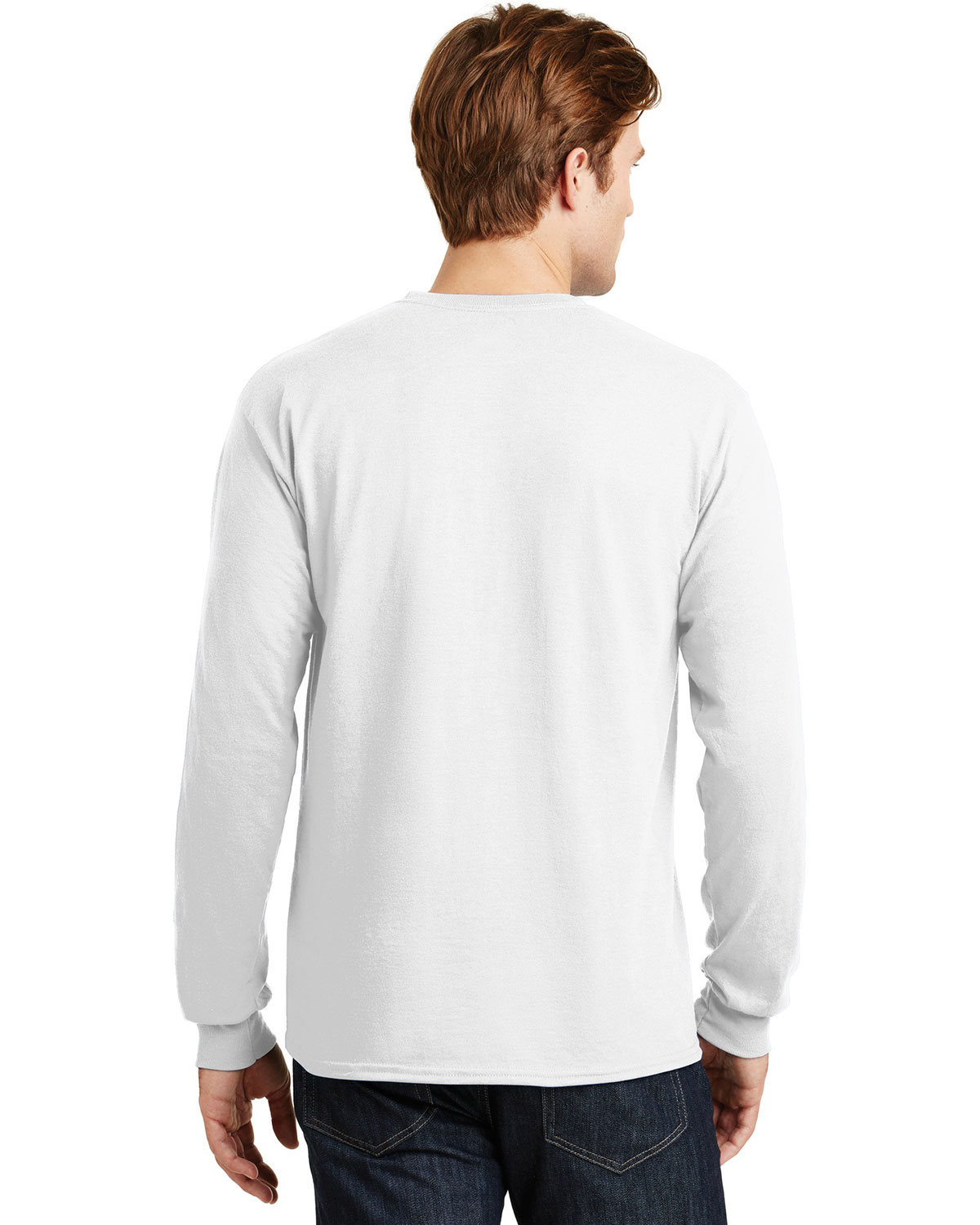 Gildan 8400 DryBlend 50 Cotton/50 Poly Long Sleeve T-Shirt view 2