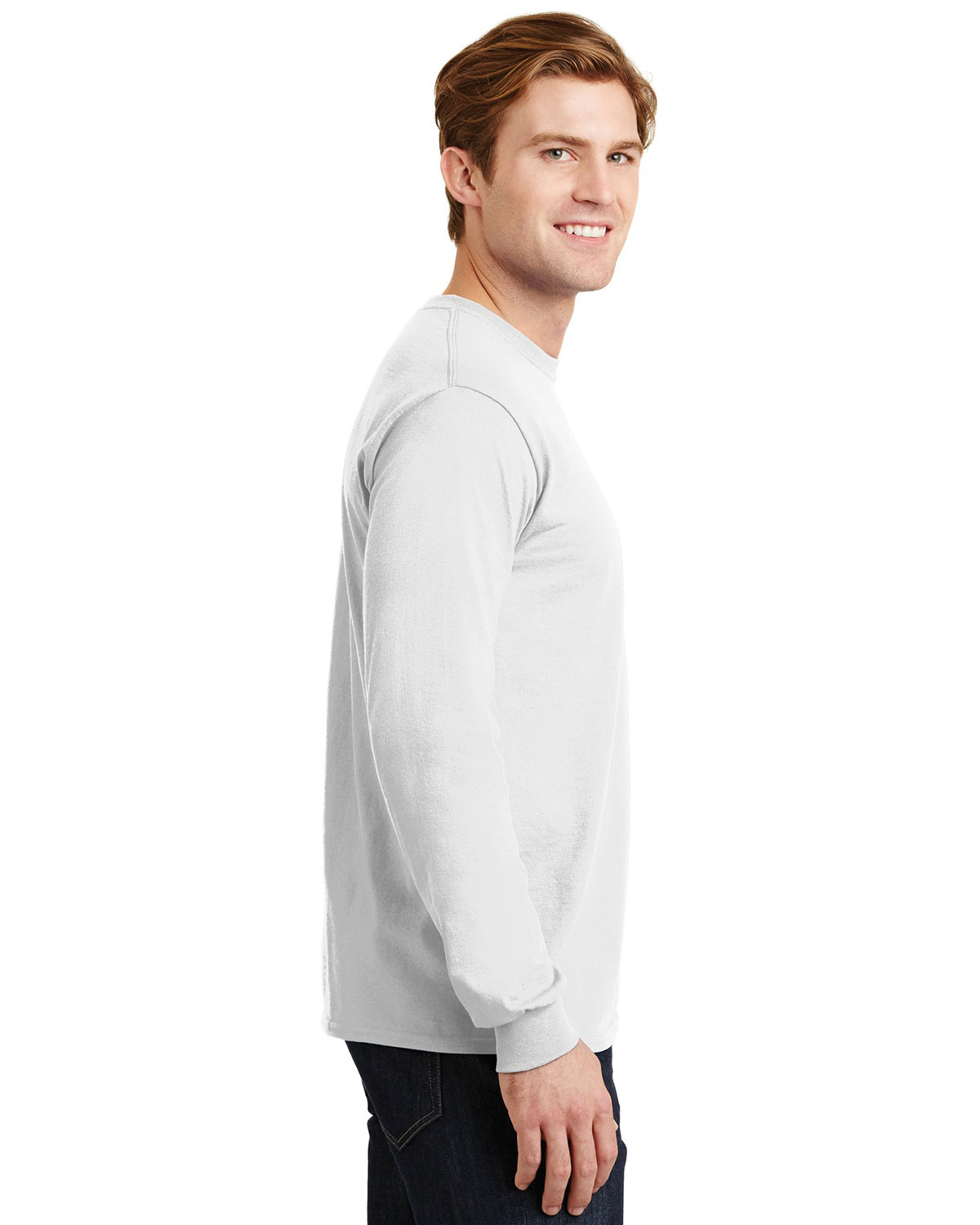 Gildan 8400 DryBlend 50 Cotton/50 Poly Long Sleeve T-Shirt view 3