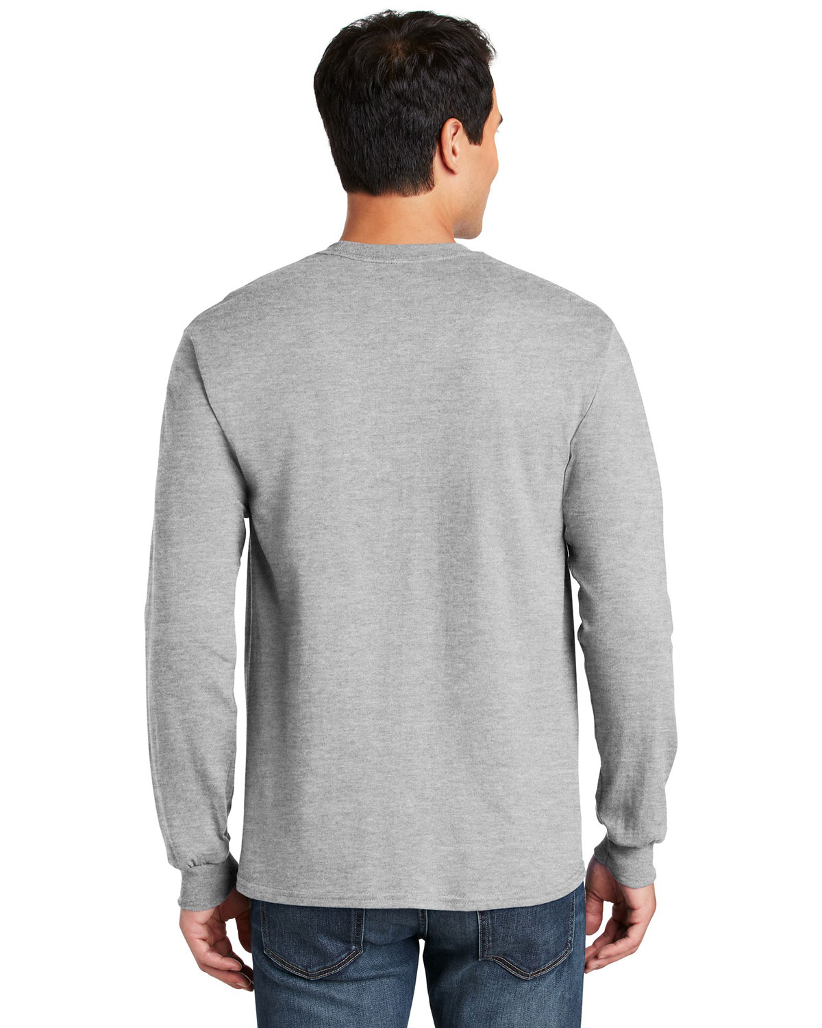 Gildan G2400 Ultra Cotton 100% US Cotton Long Sleeve T-Shirt view 2