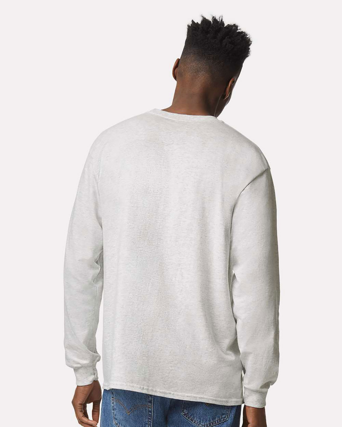 Gildan G240 Men Ultra Cotton 6 Oz. Long-Sleeve T-Shirt view 2