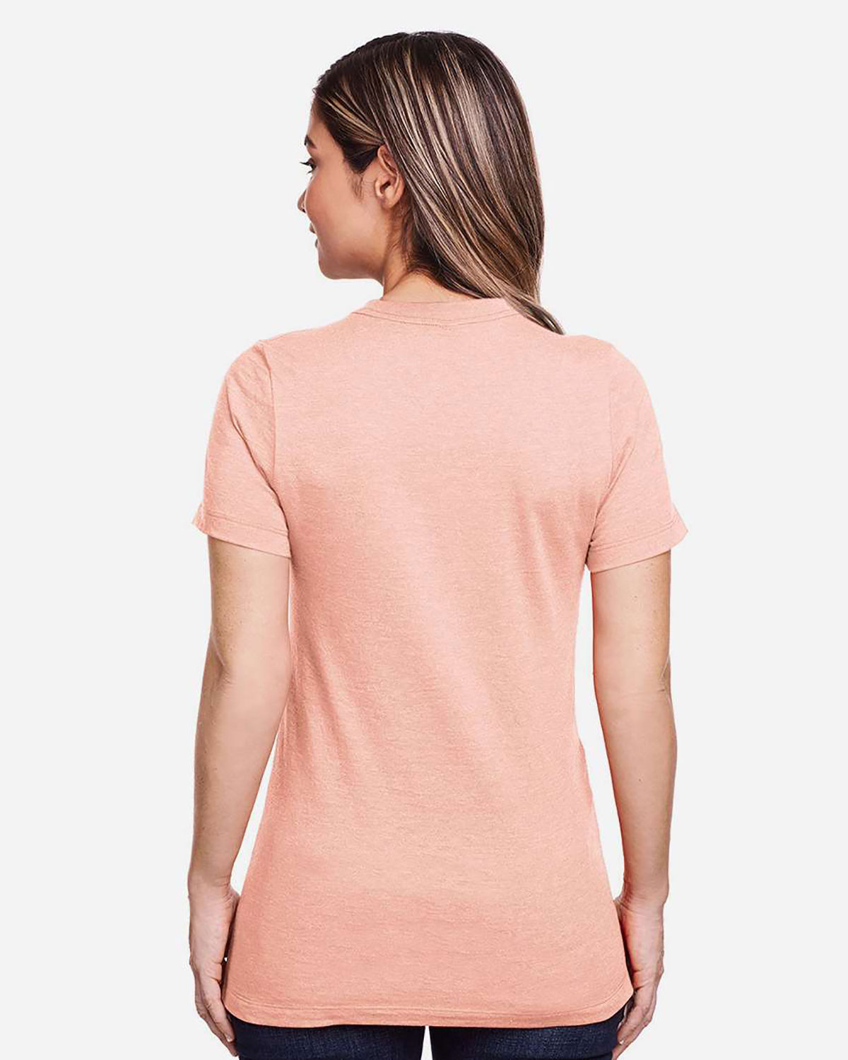 Gildan G670L Women Ladies' Softstyle Cvc T-Shirt view 2
