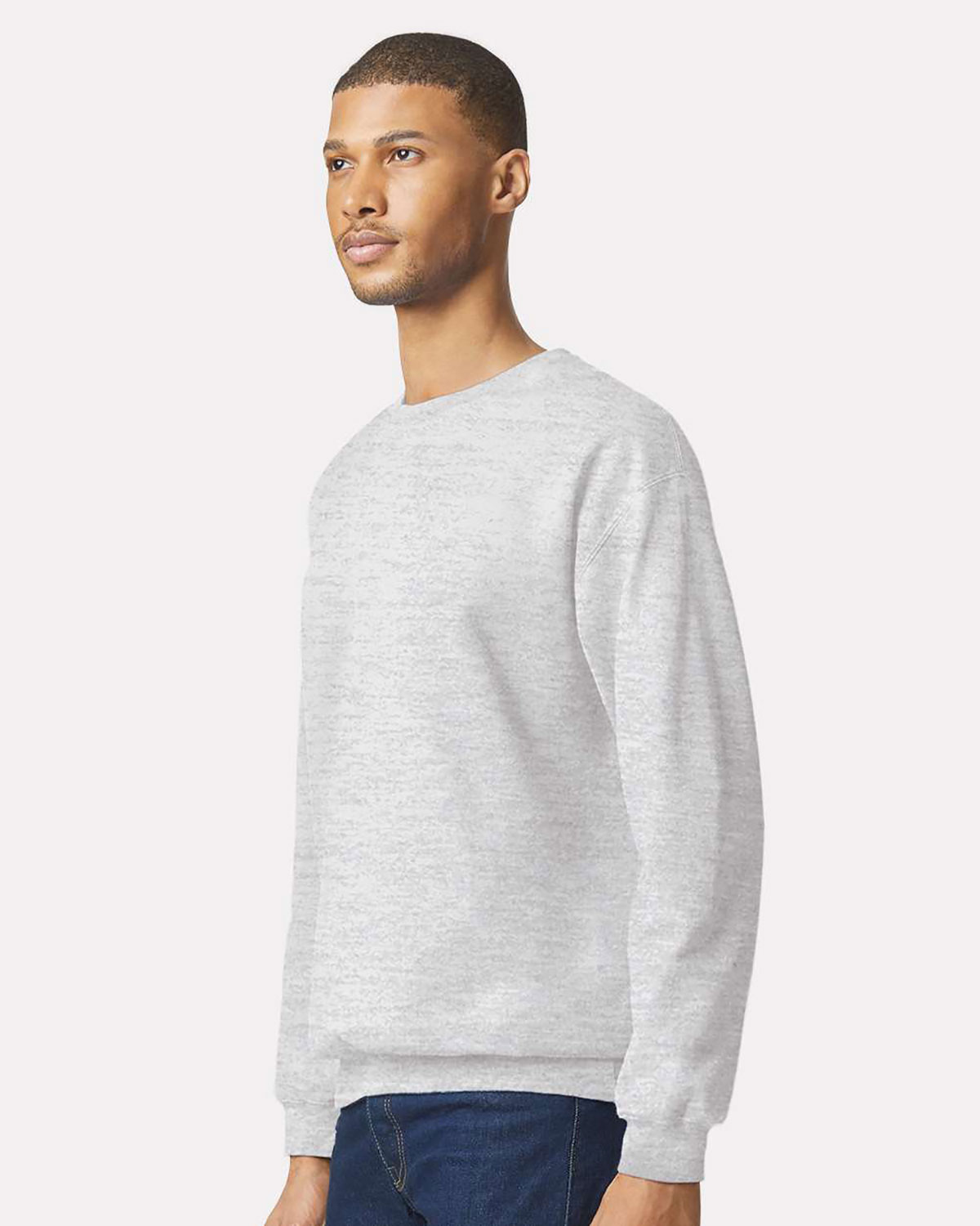 Gildan SF000 Softstyle Crewneck Sweatshirt view 3