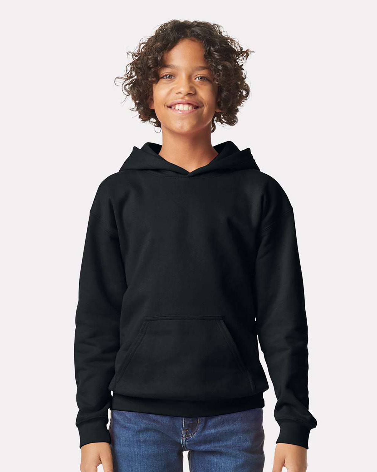 Gildan SF500B Youth Softstyle Midweight Fleece Hoodie