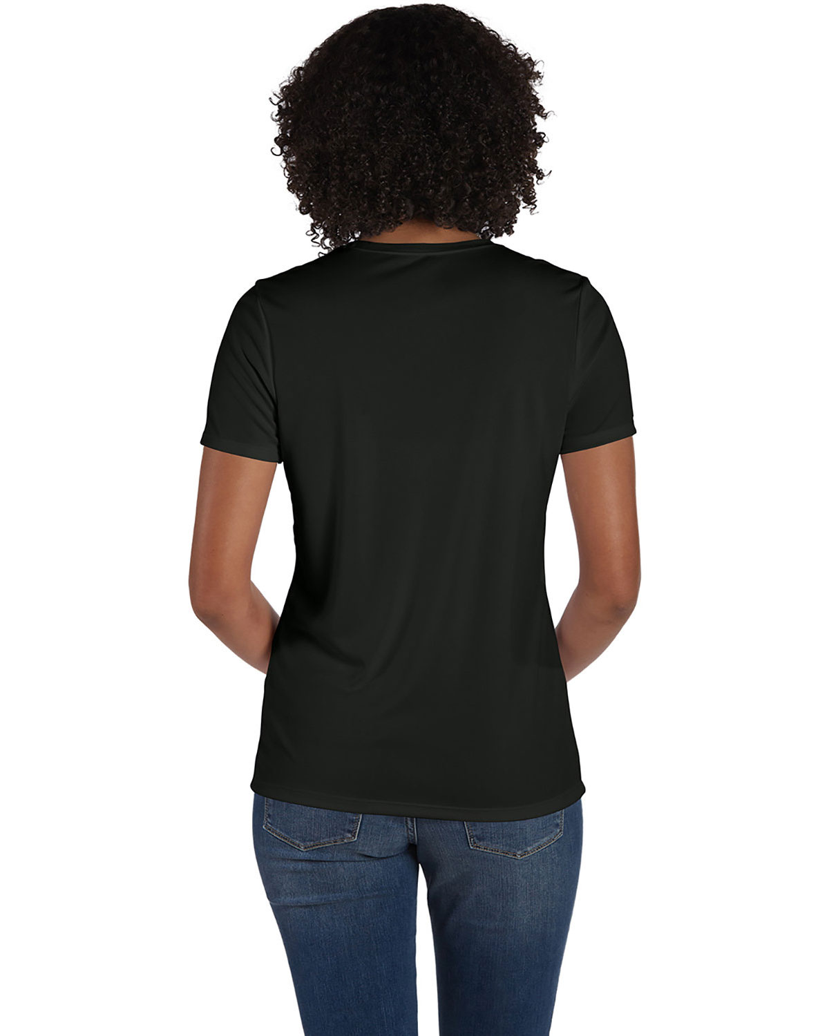 Hanes 4830 Women 4 oz. Cool Dri T-Shirt | GotApparel.com