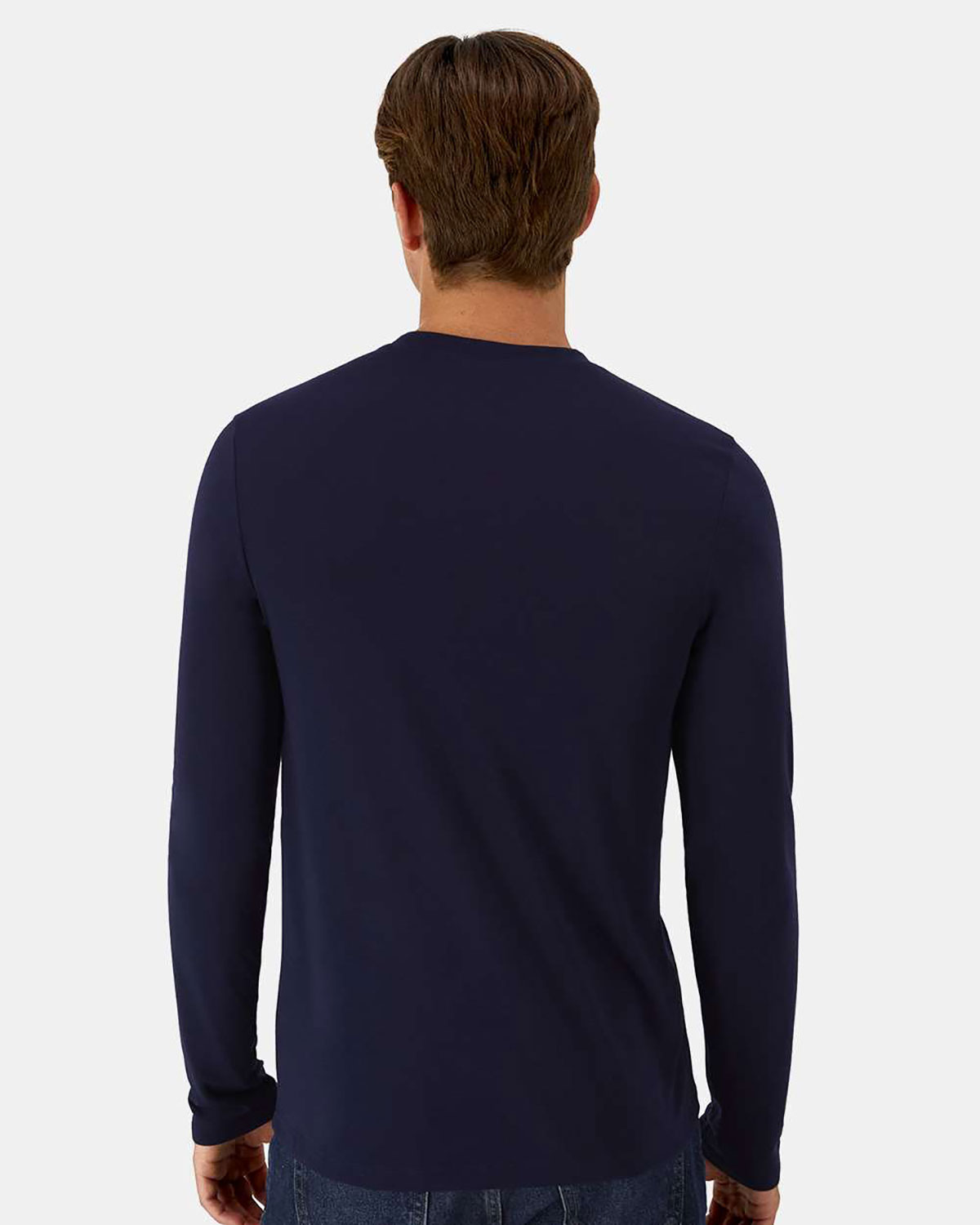 Hanes 484L Unisex Cool DRI� Cotton Touch Long Sleeve T-Shirt view 2