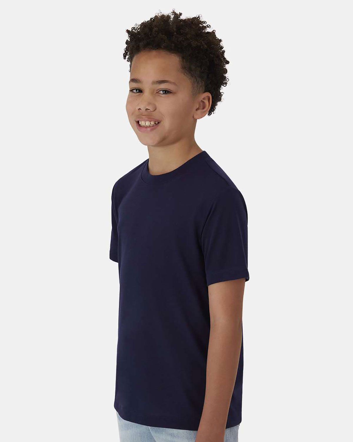 Hanes 484Y Youth Cool DRI� Cotton Touch T-Shirt view 3