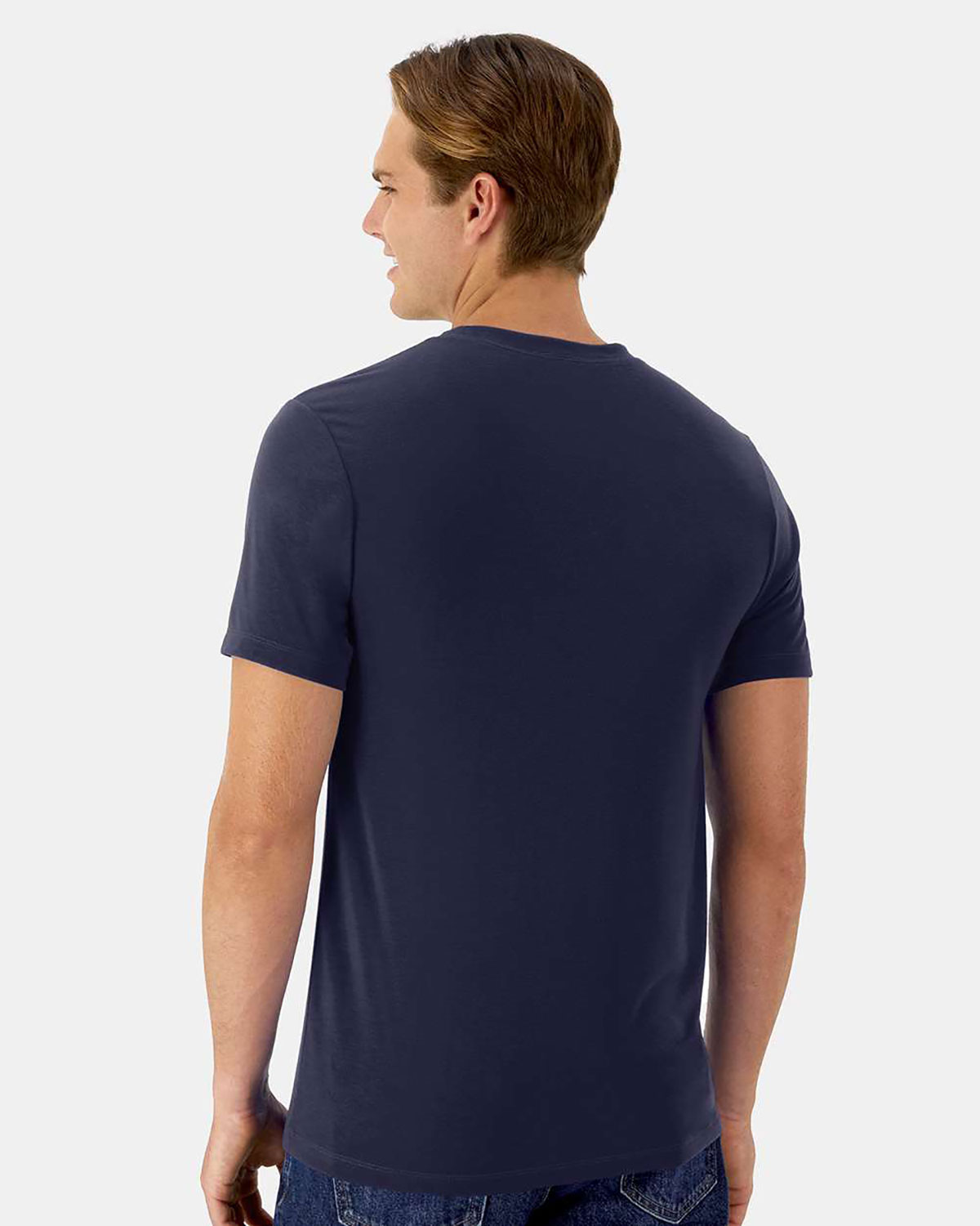 Hanes 4873 Unisex Cool DRI� Cotton Touch T-Shirt view 2