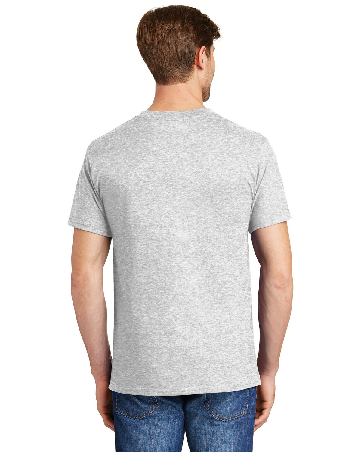 Hanes 5190 Unisex Beefy-T� Pocket T-Shirt view 2