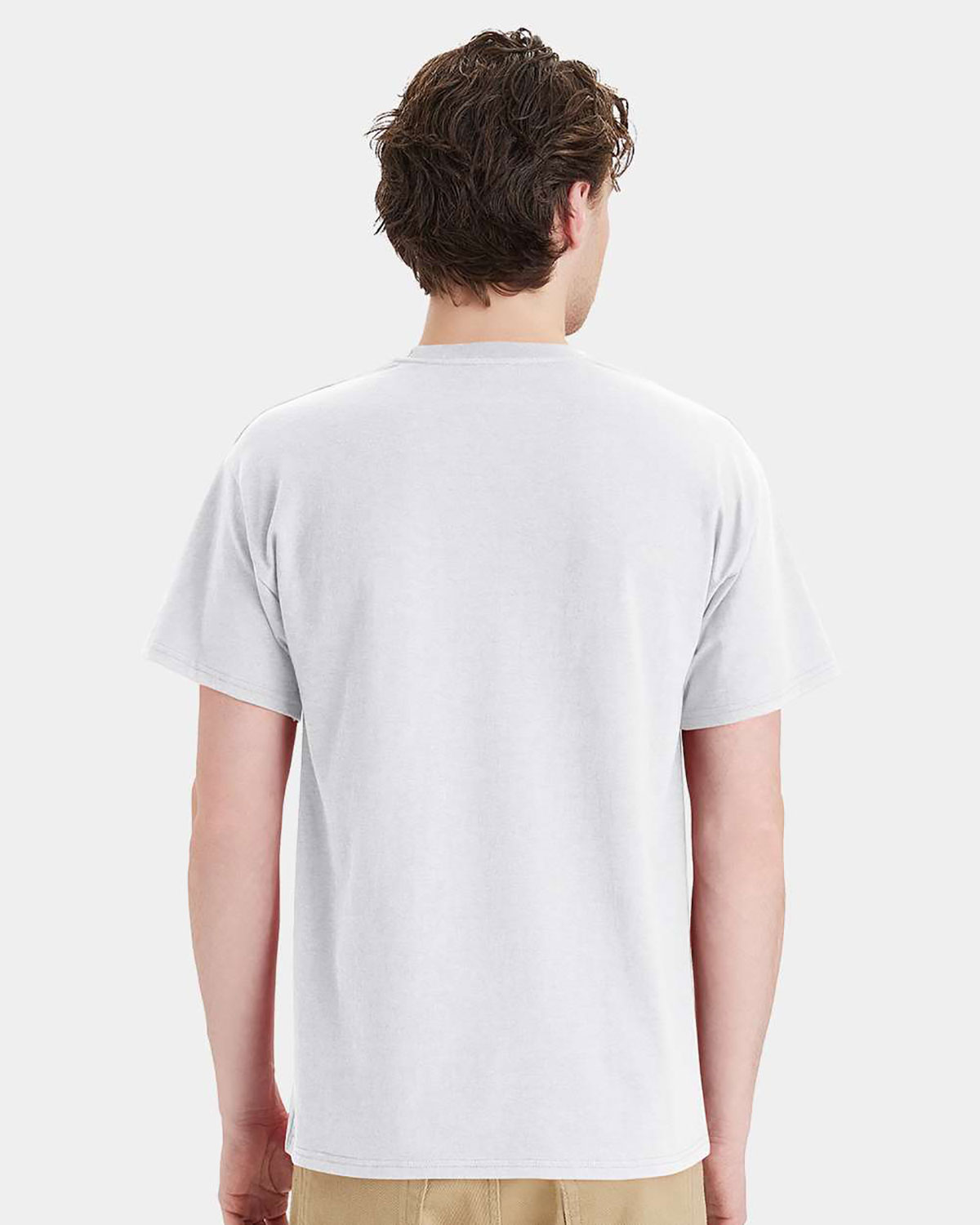 Hanes 5290P Unisex Essential-T Pocket T-Shirt view 2