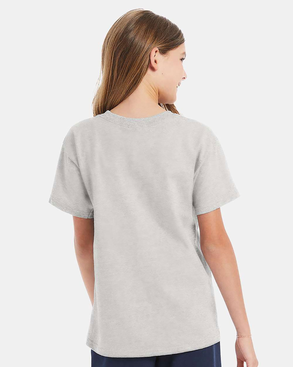 Hanes 5480 Youth Essential-T T-Shirt view 2