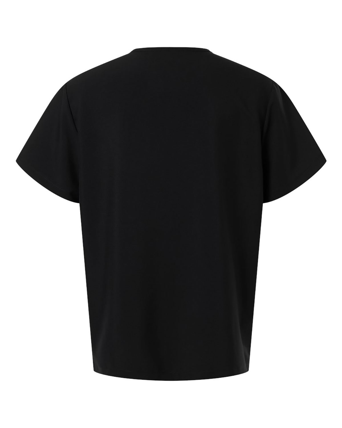 Hanes HMB000 Men's V-Neck 1 Pocket Scrub Top view 2