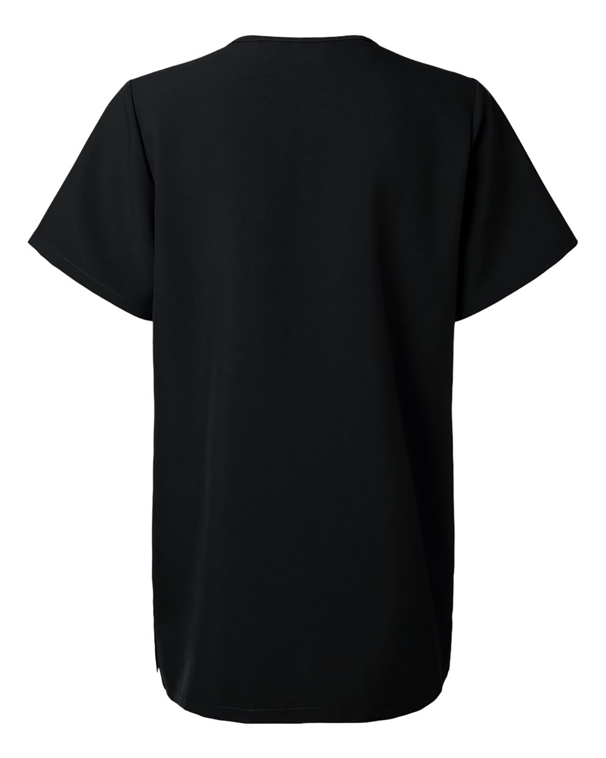 Hanes HSB002 Women's V-Neck 3 Pocket Scrub Top view 2