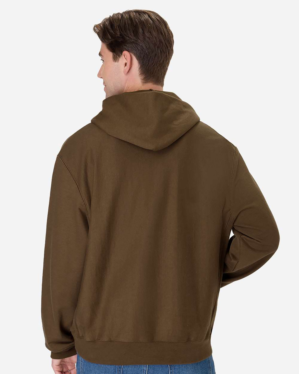 Hanes OG700 Unisex Beefy� Sweats Premium Heavyweight Hooded Sweatshirt view 2