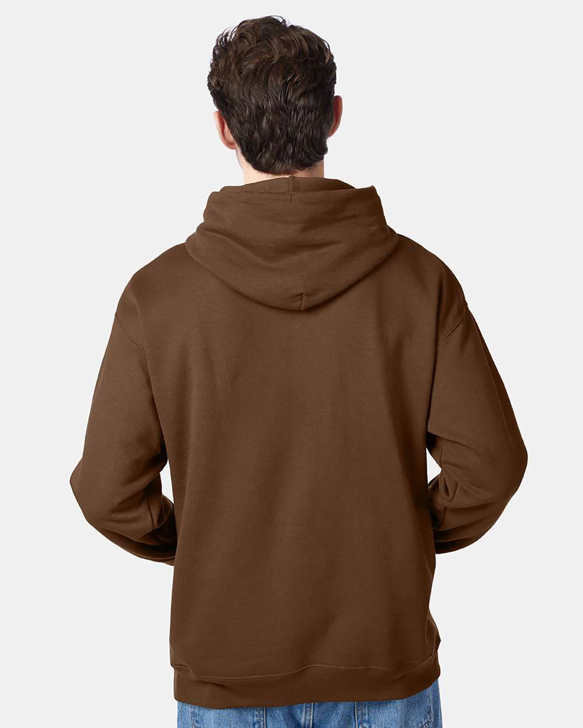 Hanes P170 Unisex EcoSmart� Hooded Sweatshirt view 2