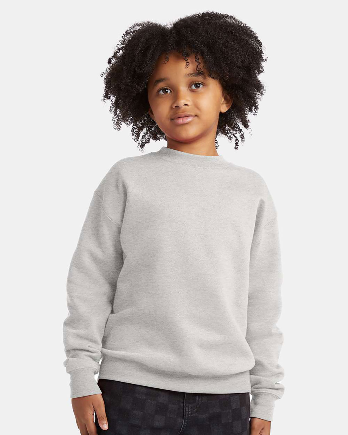 Hanes P360 Youth EcoSmart� Crewneck Sweatshirt