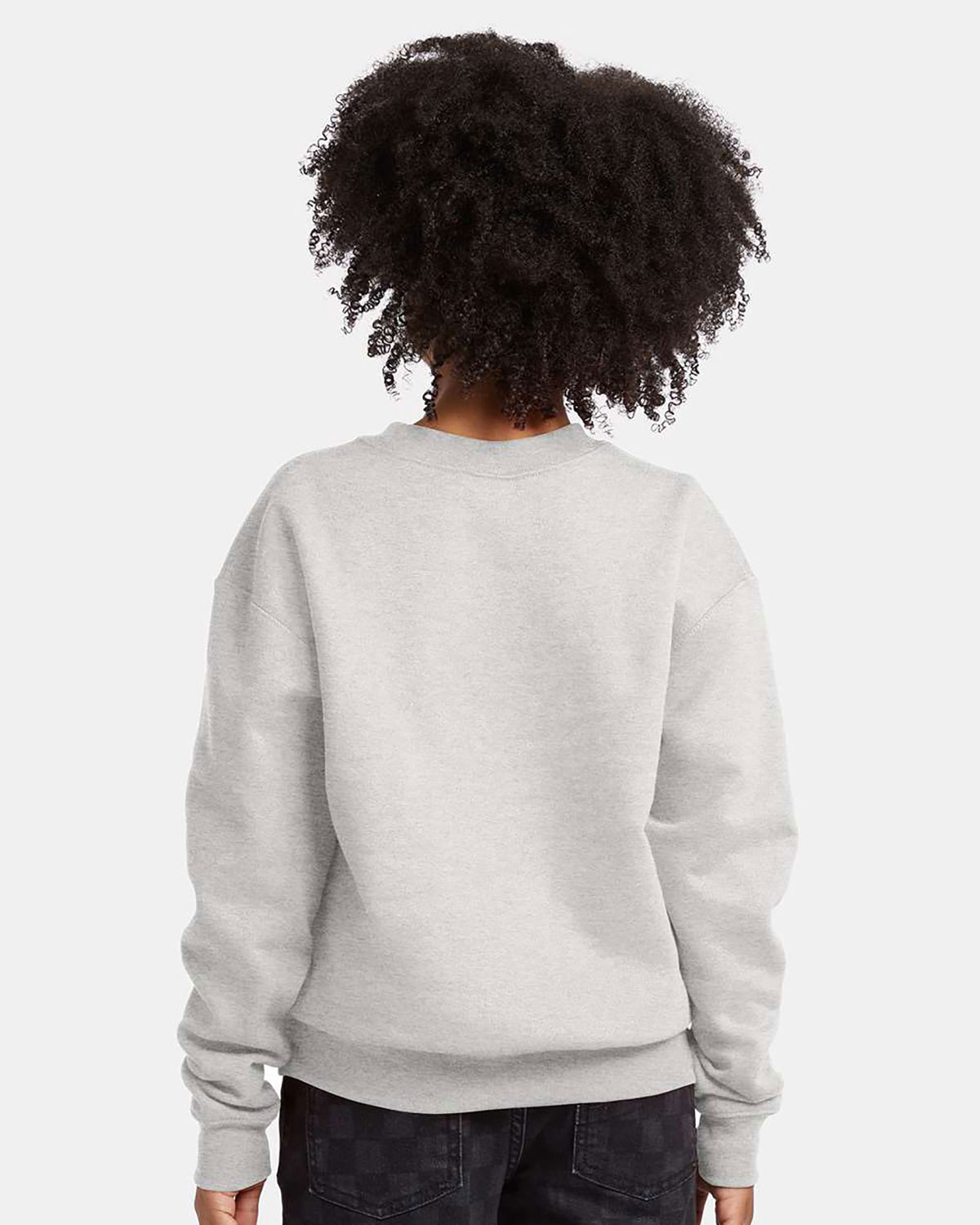 Hanes P360 Youth EcoSmart� Crewneck Sweatshirt view 2