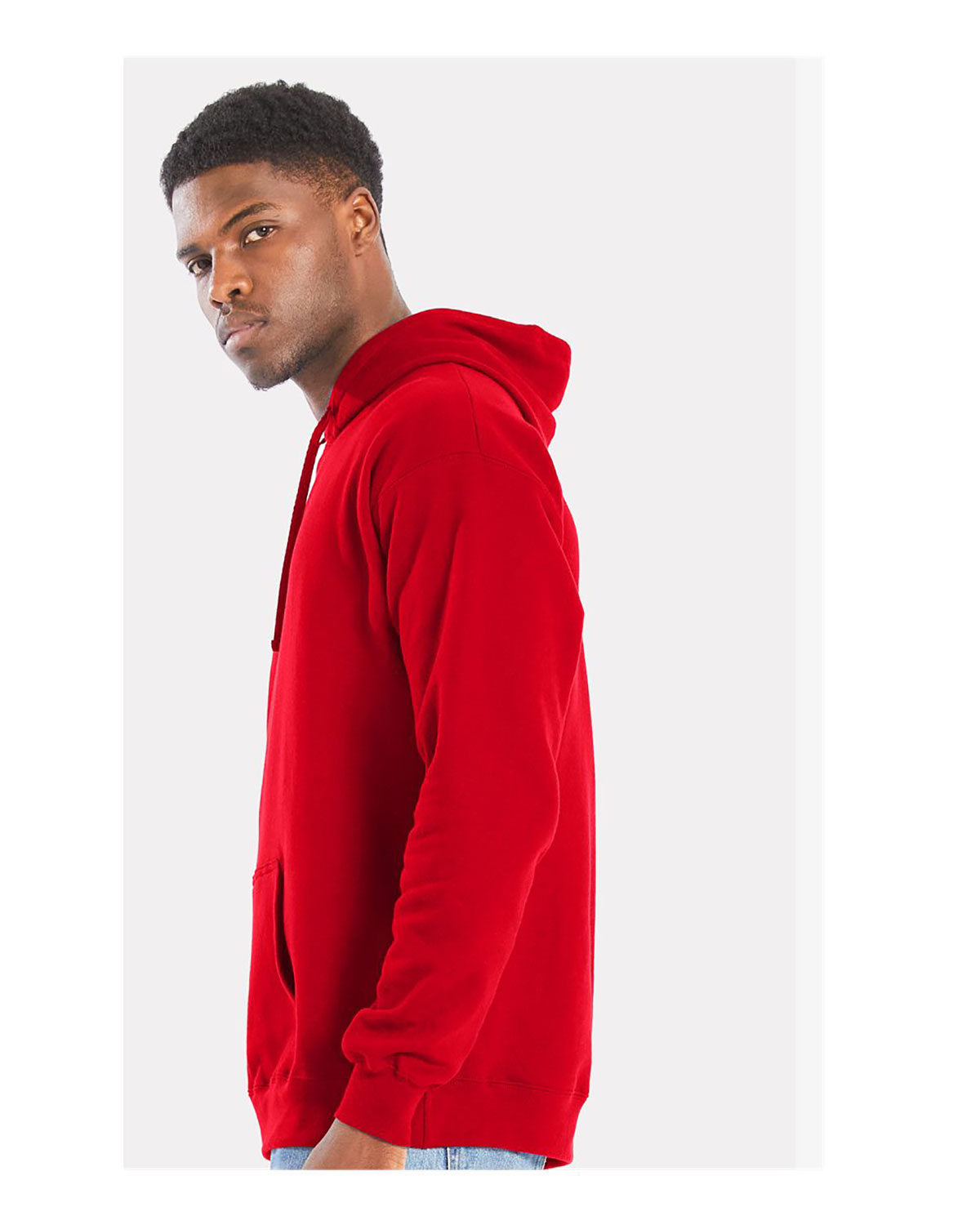 Hanes RS170 Unisex Perfect Sweats Hooded Sweatshirt view 3