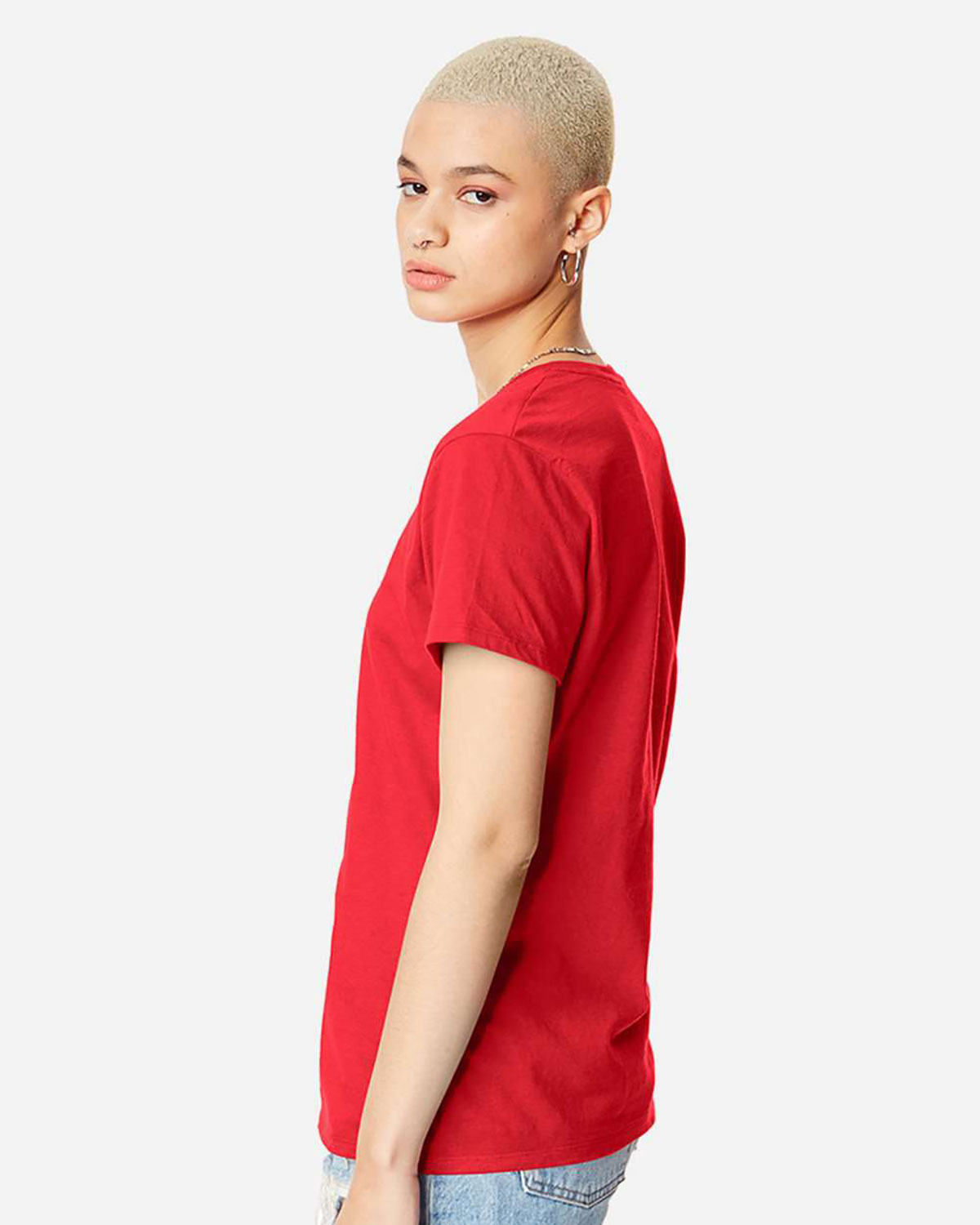 Hanes SL04 Women's Perfect-T T-Shirt view 3