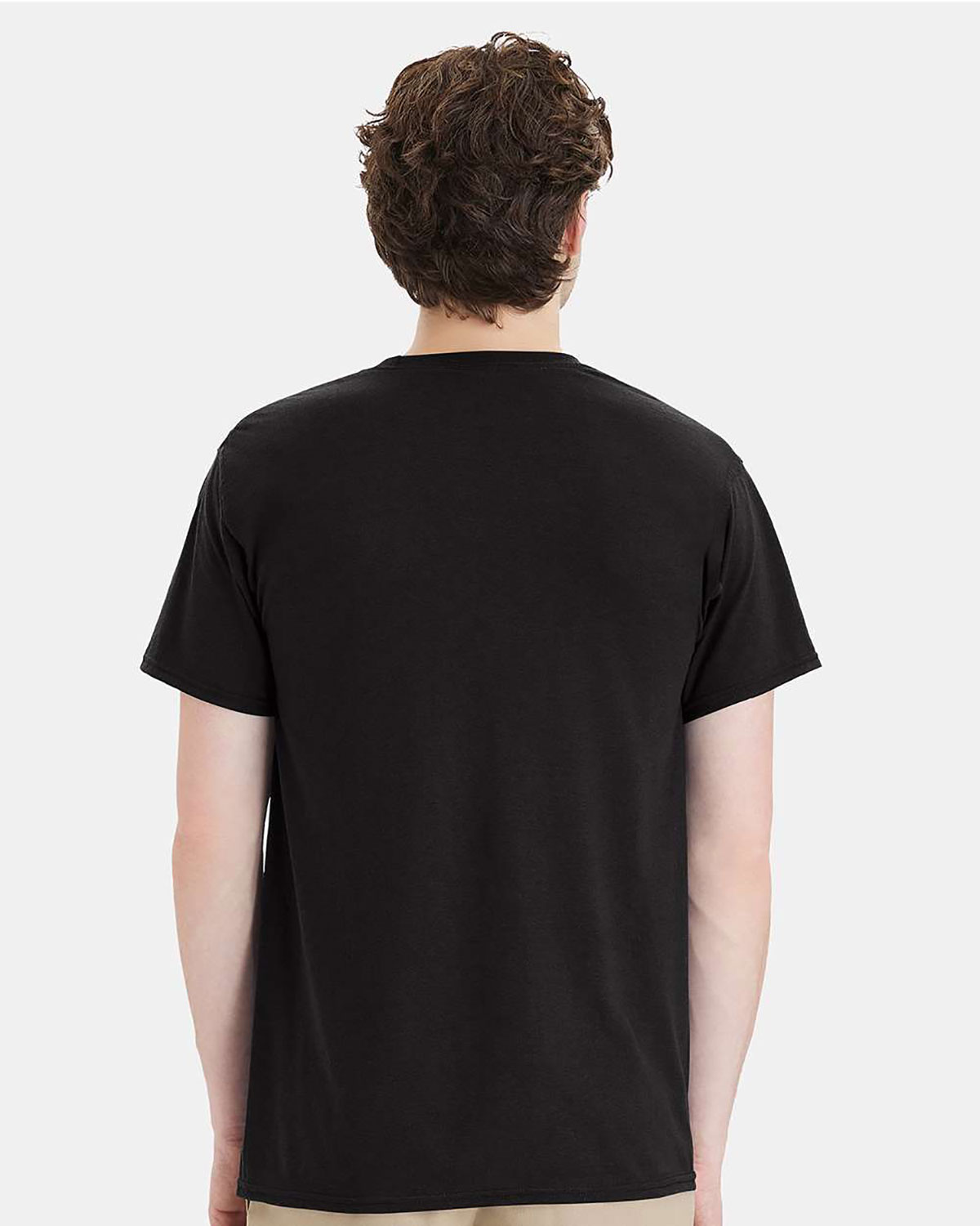 Hanes W110 Unisex Workwear Pocket T-Shirt view 2