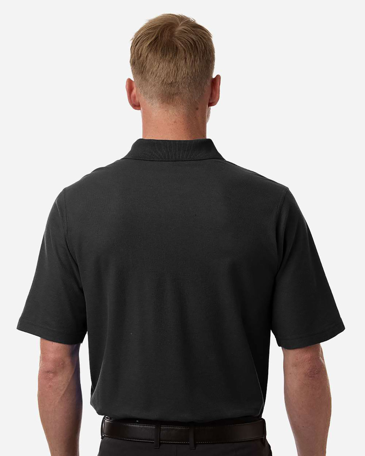 Harriton M105T Men's Tall Maverick CVC Pique Polo view 2