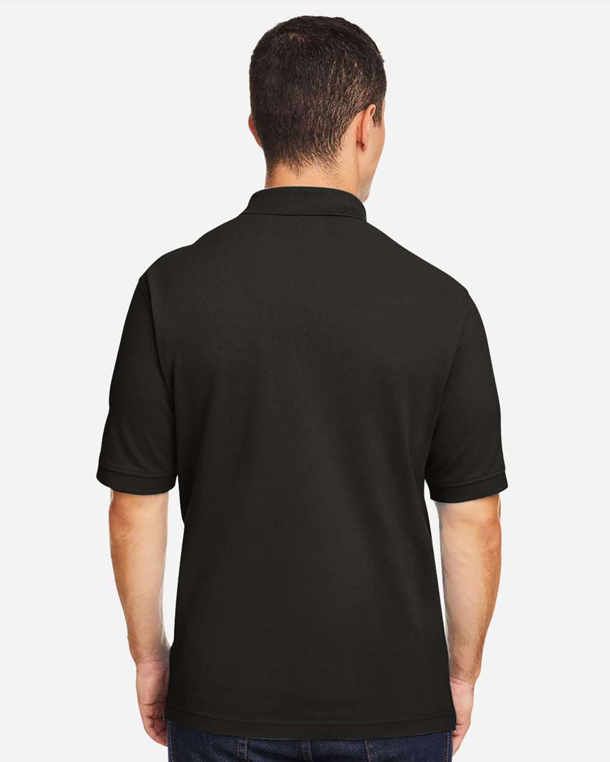 Harriton M200 Men's Pique Polo view 2
