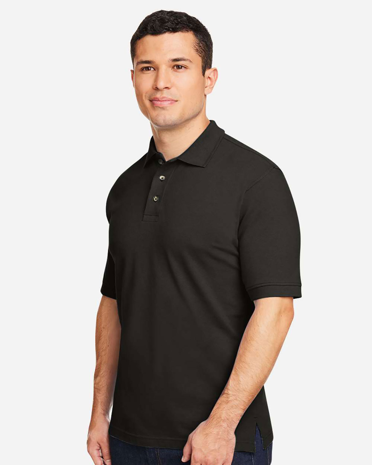 Harriton M200 Men's Pique Polo view 3