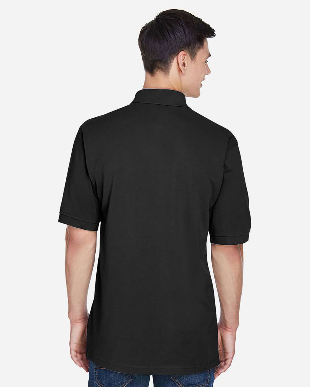 Harriton M265 Men's Easy Blend� Polo view 2