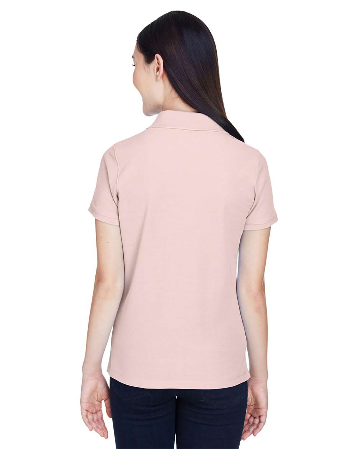 Harriton M280W Women's Blend-Tek� Polo view 2