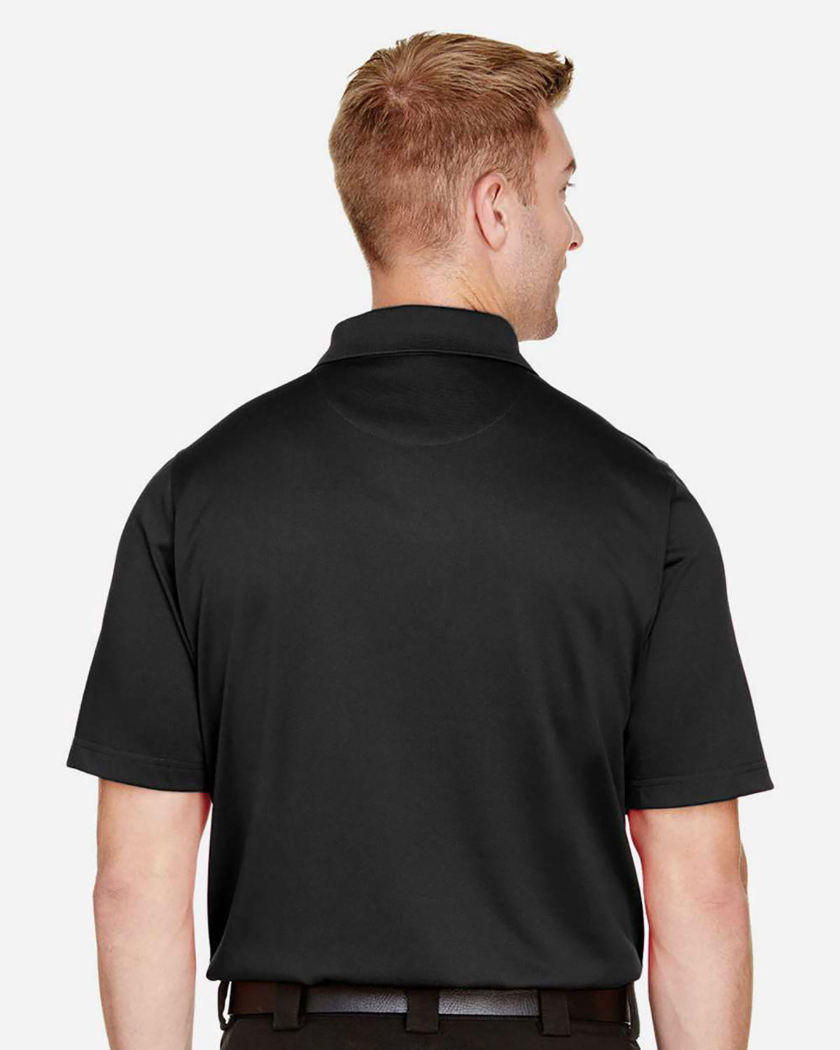 Harriton M348T Men's Tall Advantage Snag Protection Plus IL Polo view 2