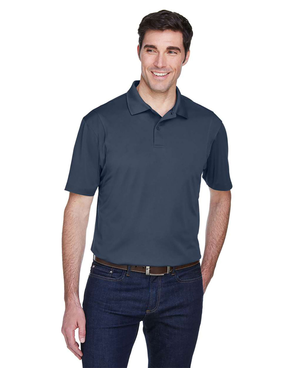 Harriton M354 Men's Micro Piqu� Polo