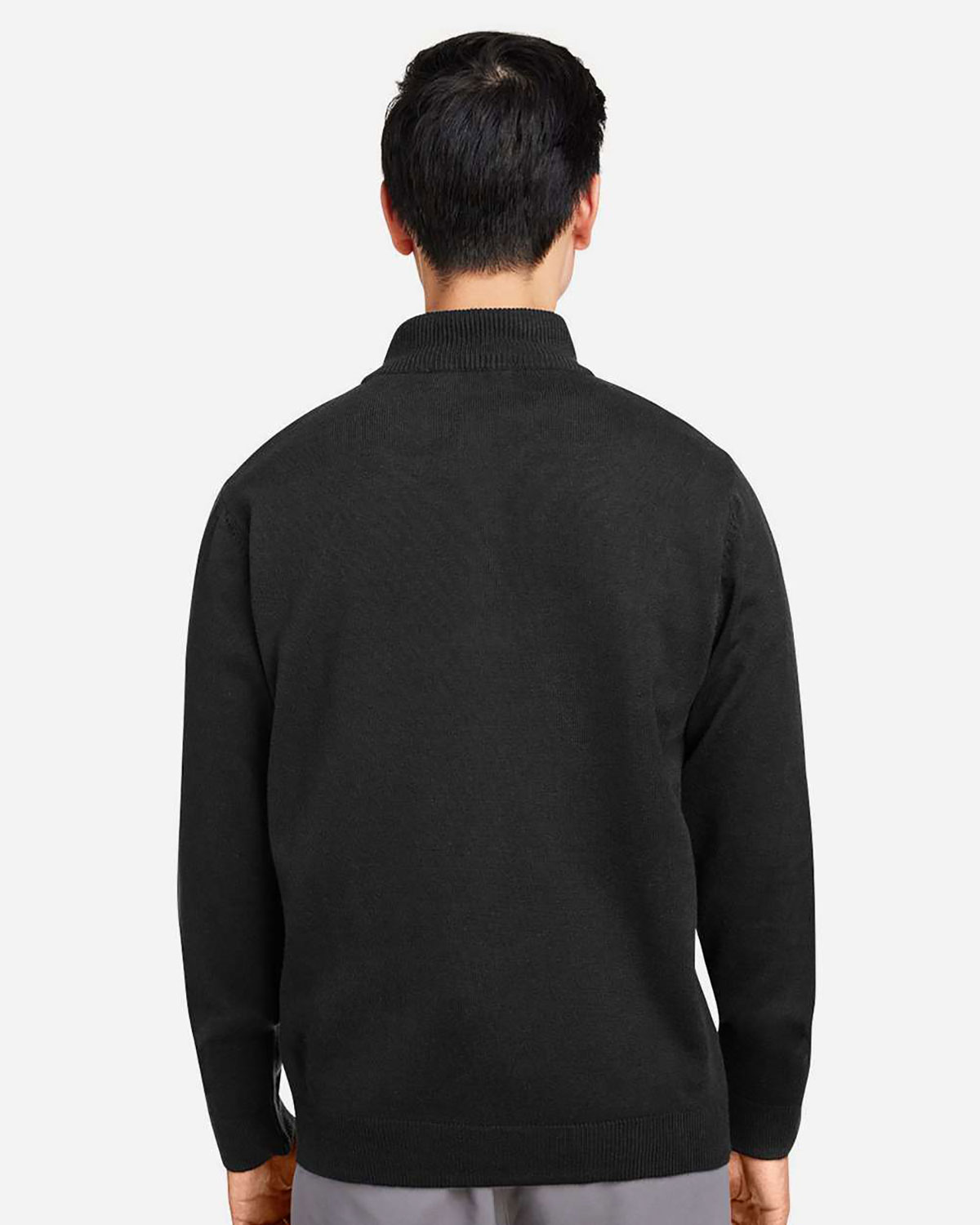 Harriton M421 Unisex Pilbloc� Quarter-Zip Pullover Sweater view 2