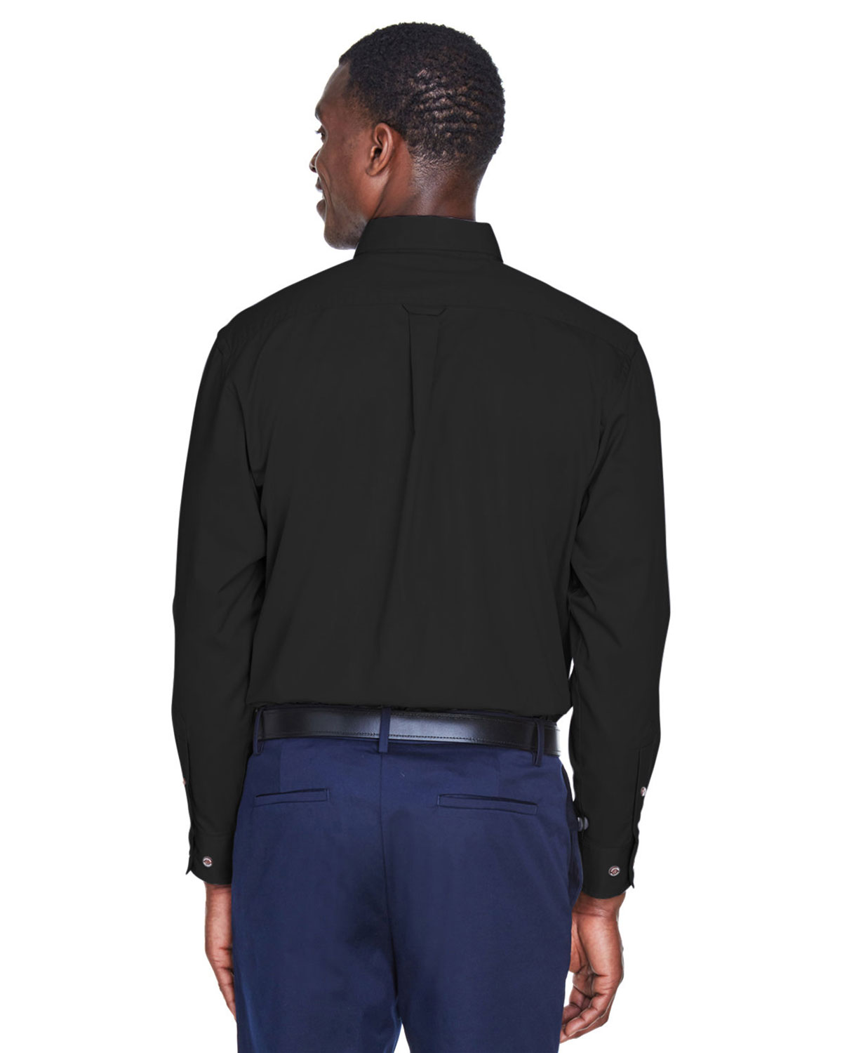 Harriton M500 Men's Easy Blend� Twill�Shirt view 2