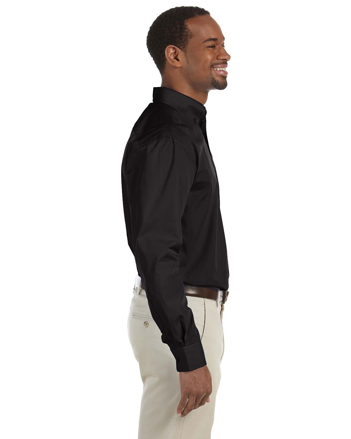 Harriton M510 Men's Essential Poplin view 3