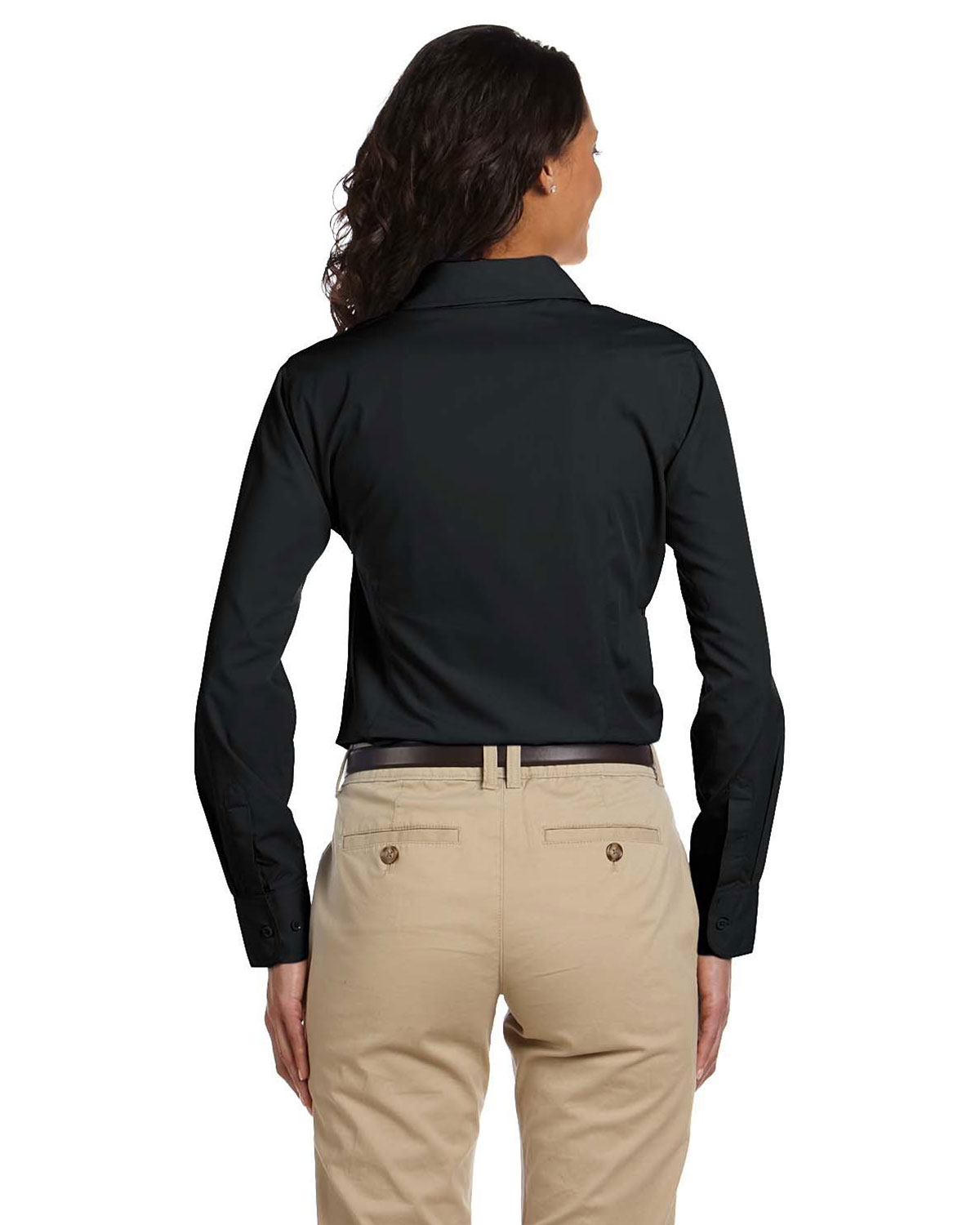 Harriton M510W Women's Essential Poplin view 2