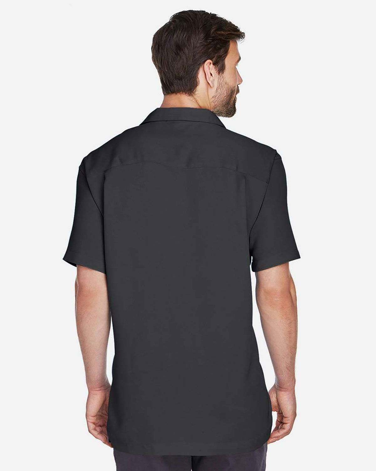 Harriton M570 Men's Bahama Cord Camp Shirt view 2