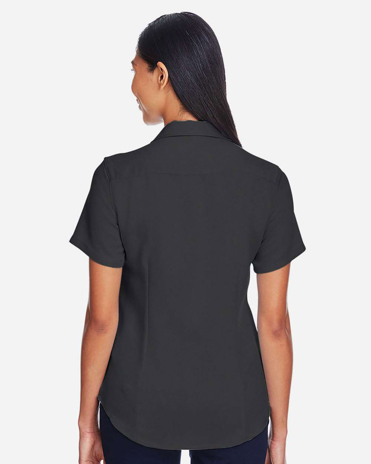 Harriton M570W Women's Bahama Cord Camp�Shirt view 2
